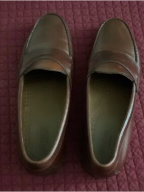G.H. Bass & Co. Brown Leather Penny Loafers (Weejuns)